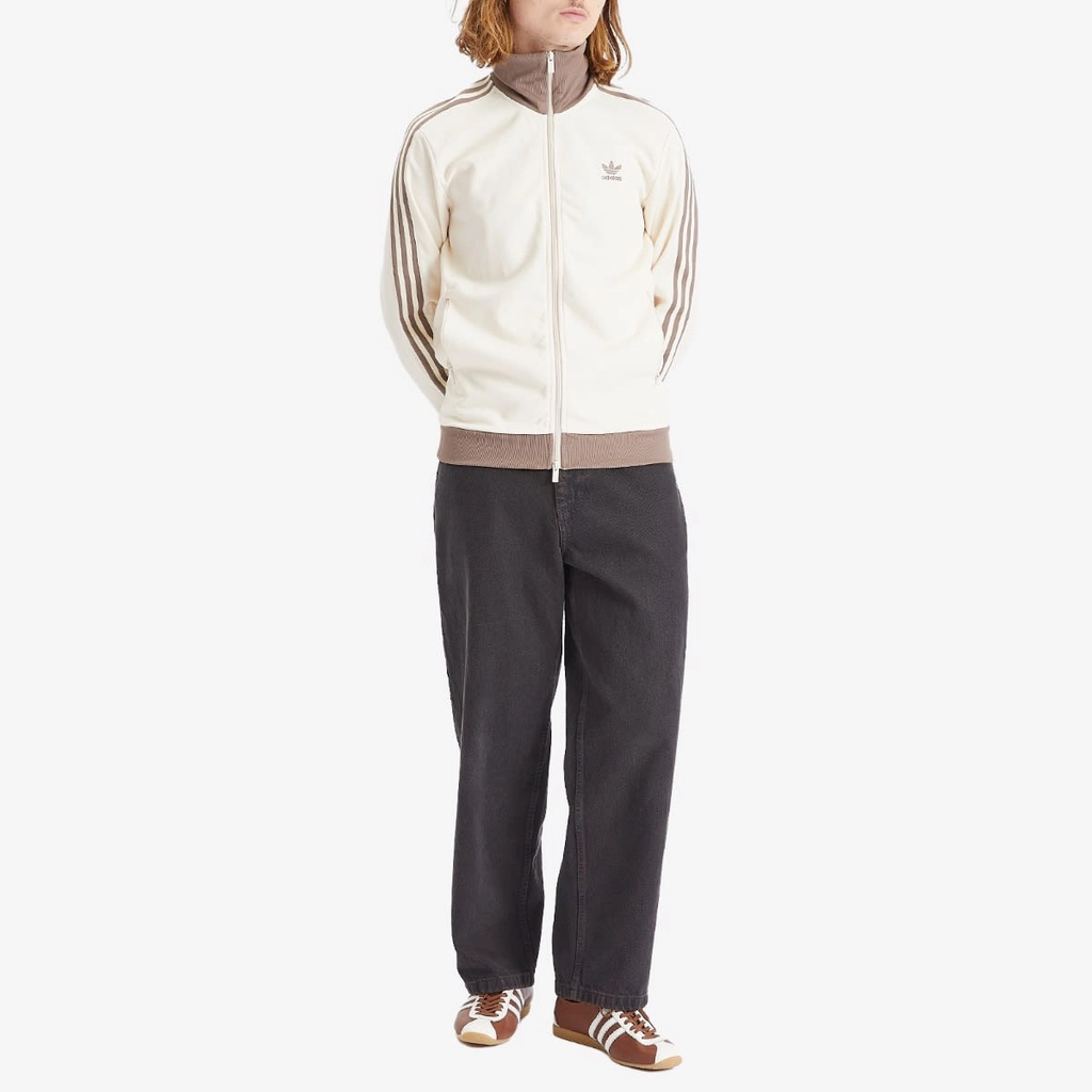 Adidas Originals Classic Track Top Wonder White/Trace Brown